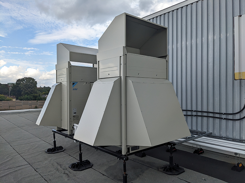 Image of the Daikin VRV Units.