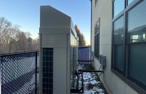 Outside Daikin VRV Heat recovery System