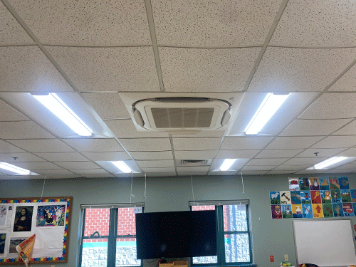 Photo of Daikin Roundflow Cassette unit