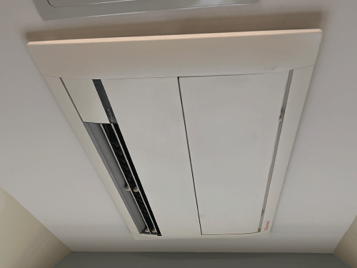 Ceiling unit inside Salve Regina University