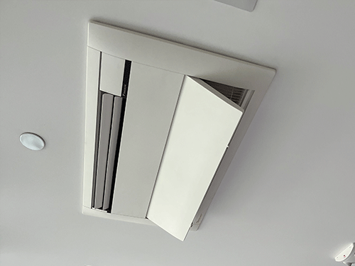 Ceiling unit inside Salve Regina University