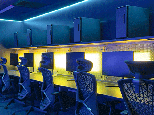 Interior Of University of Southern Main Brooks