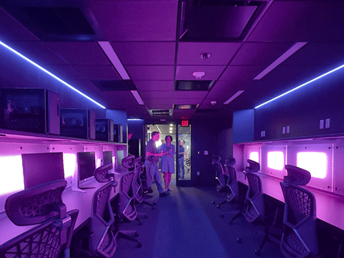 Interior Of University of Southern Main Brooks