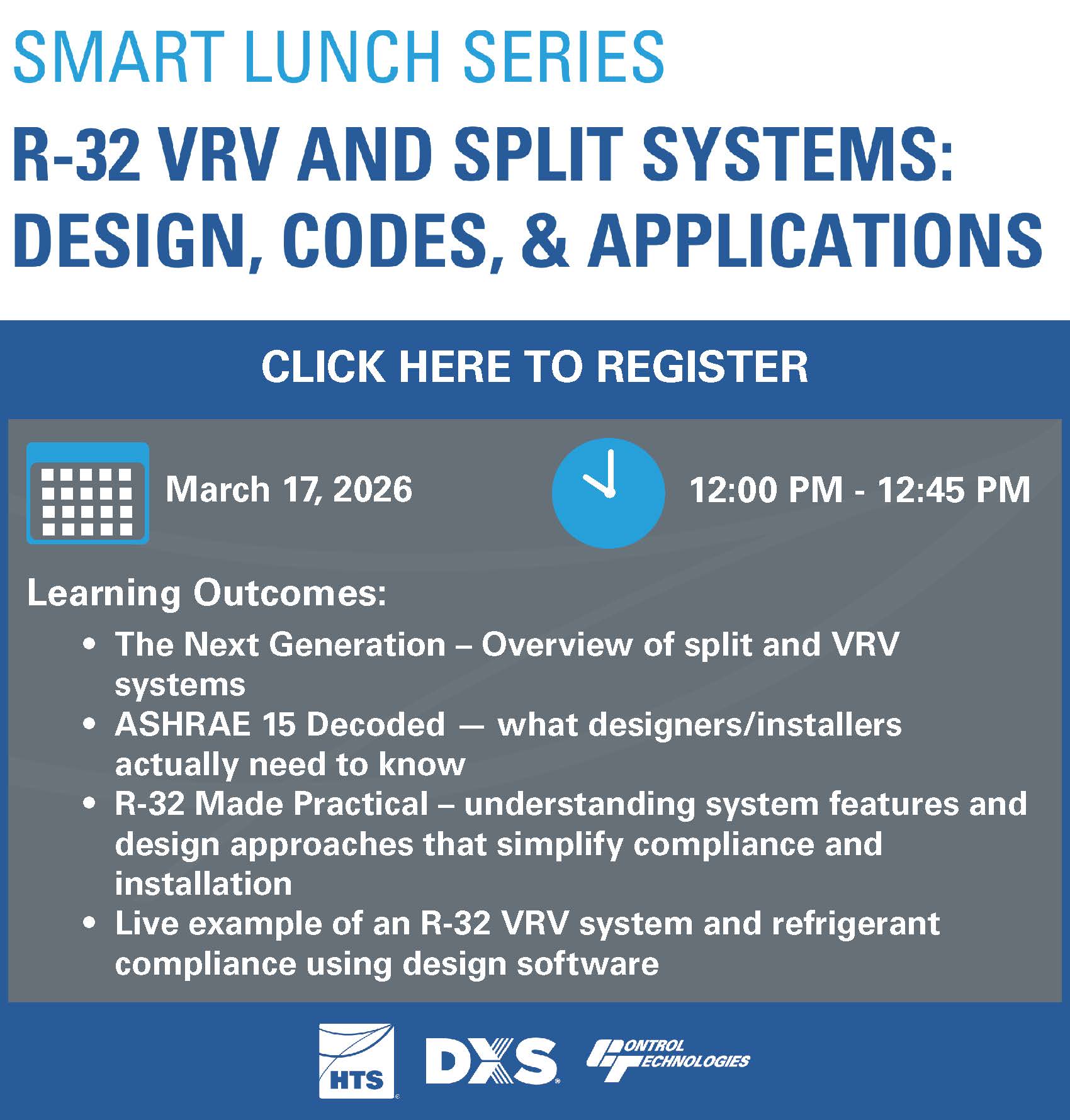 Smart Lunch Series Webinar R 32 Vrv And Split Systems Design, Codes, &Amp; Applications